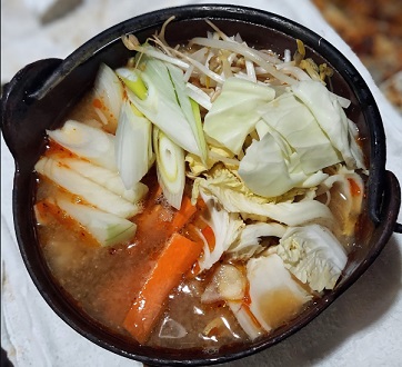 ホルモン味噌鍋